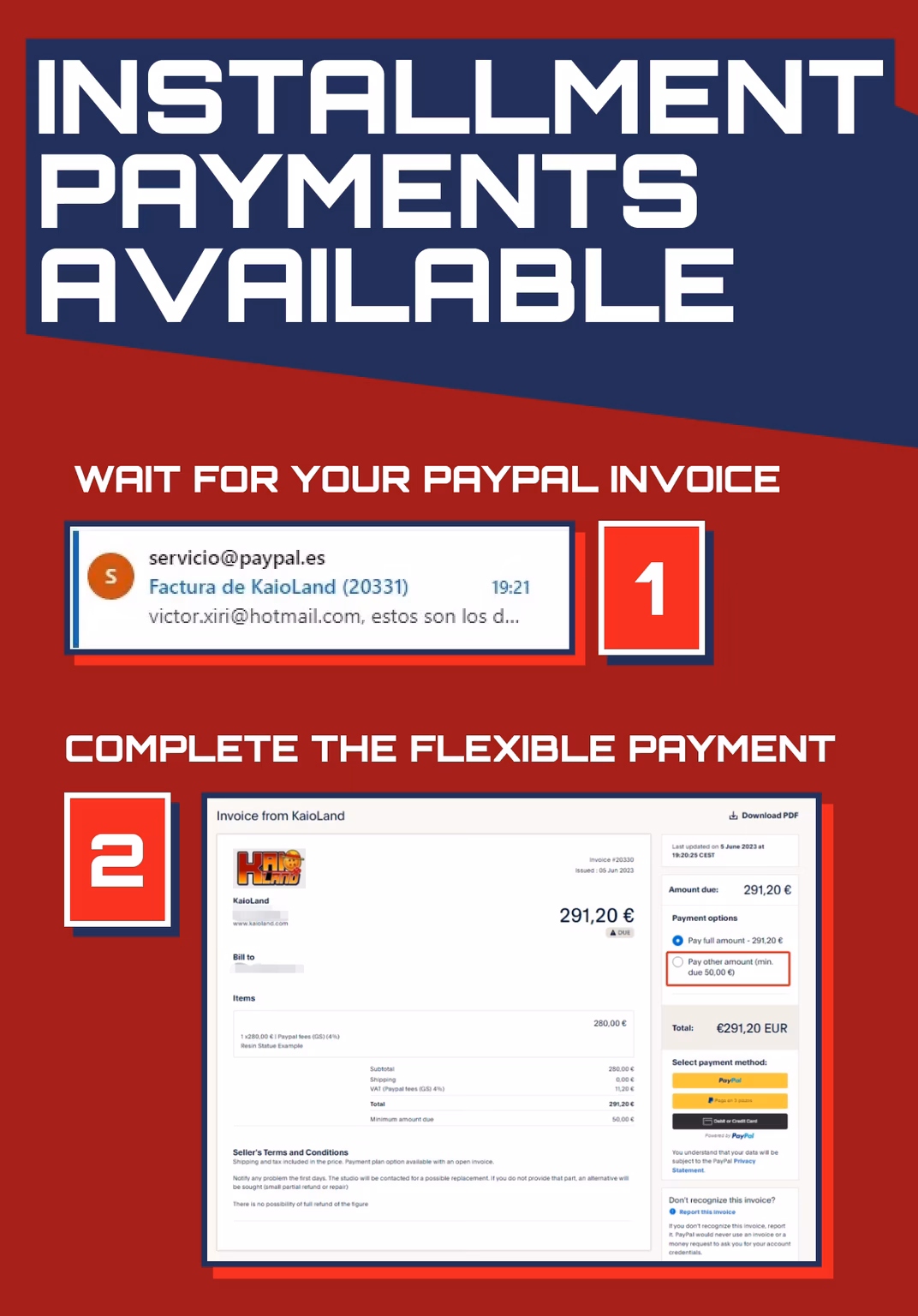 Installment Payments Available