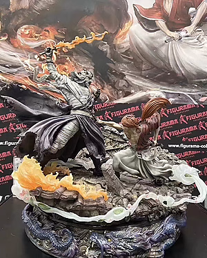 Rurouni Kenshin  Figurama Kenshin VS Shishio