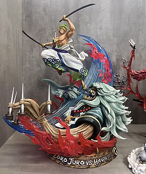 One Piece Jimei Palace Roronoa Zoro vs Basil Hawkins