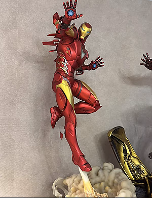 Marvel Sideshow Collectibles Iron Man Extremis Mark II