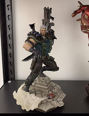 Marvel comics Iron Studio Cable