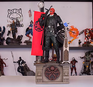 Marvel XM Studio Red Skull Black Coat