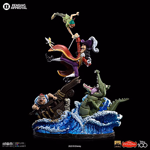 Disney Classics Iron Studio Peter Pan vs Hook Deluxe