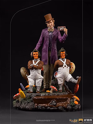 Willy Wonka and the Chocolate Factory Iron Studio Willy Wonka Deluxe